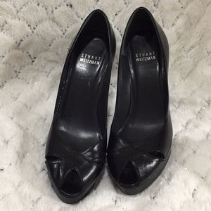 Stuart Weitzman Black Heels. Size 7M